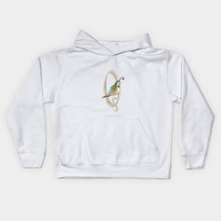 Q for Quail Kids Hoodie